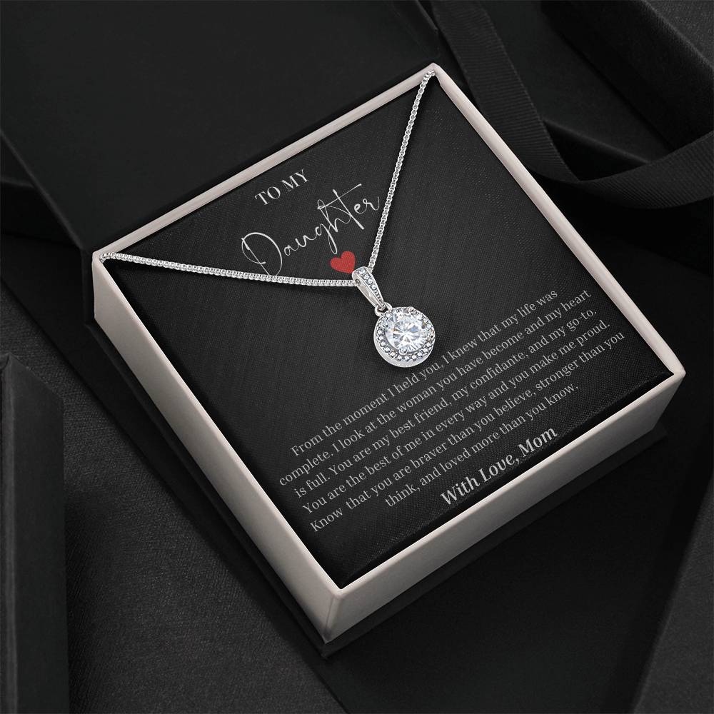 To My Daughter "You are the Best of Me" Eternal Hope Necklace