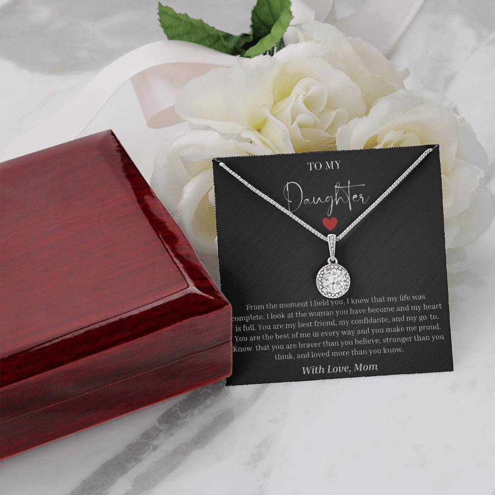 To My Daughter "You are the Best of Me" Eternal Hope Necklace