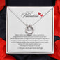 "For My Valentine" Lucky in Love necklace