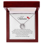 "For My Valentine" Lucky in Love necklace
