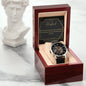 Men's Openwork "Wife's Love Statement" Watch