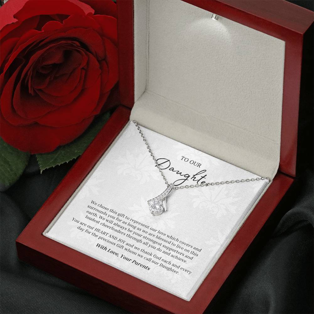 "To Our Heart and Joy" Allure Necklace for Our Daughter