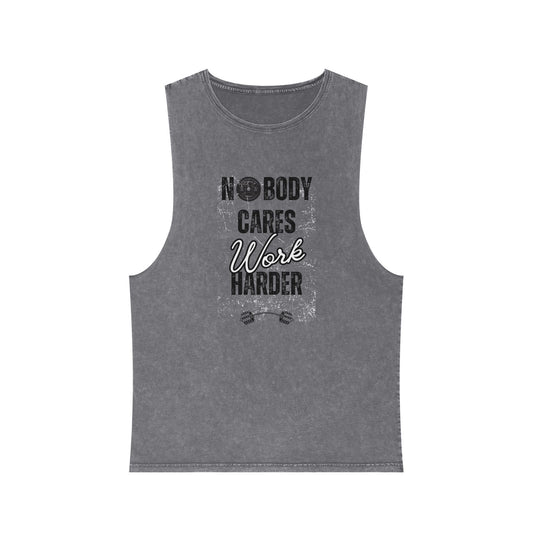 Unisex Stonewash Tank Top