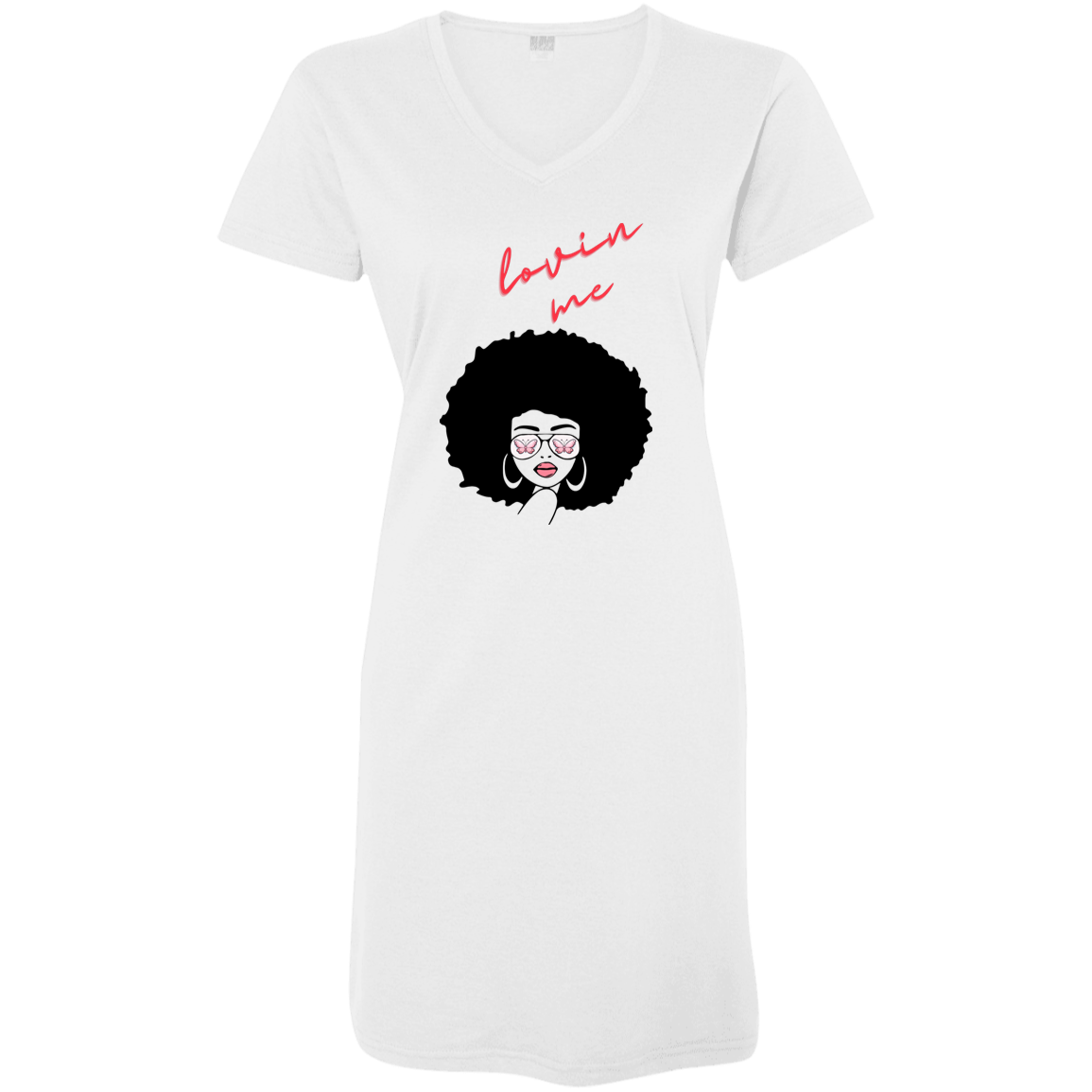 Ladies' V-Neck Fine Jersey Cover-Up