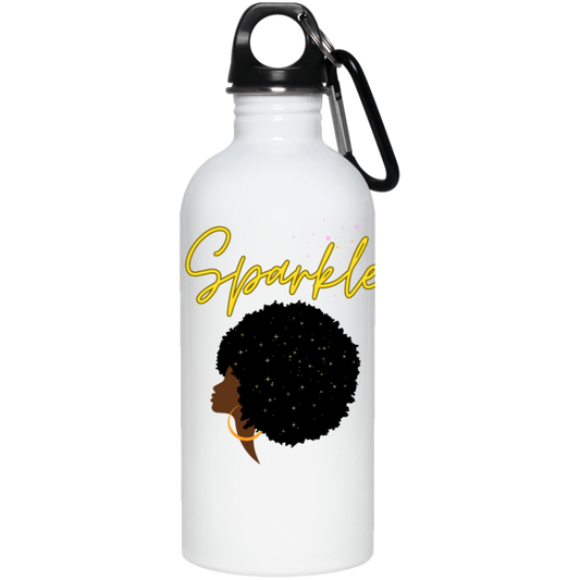 "Sparkle" 20 oz. Stainless Steel Water Bottle