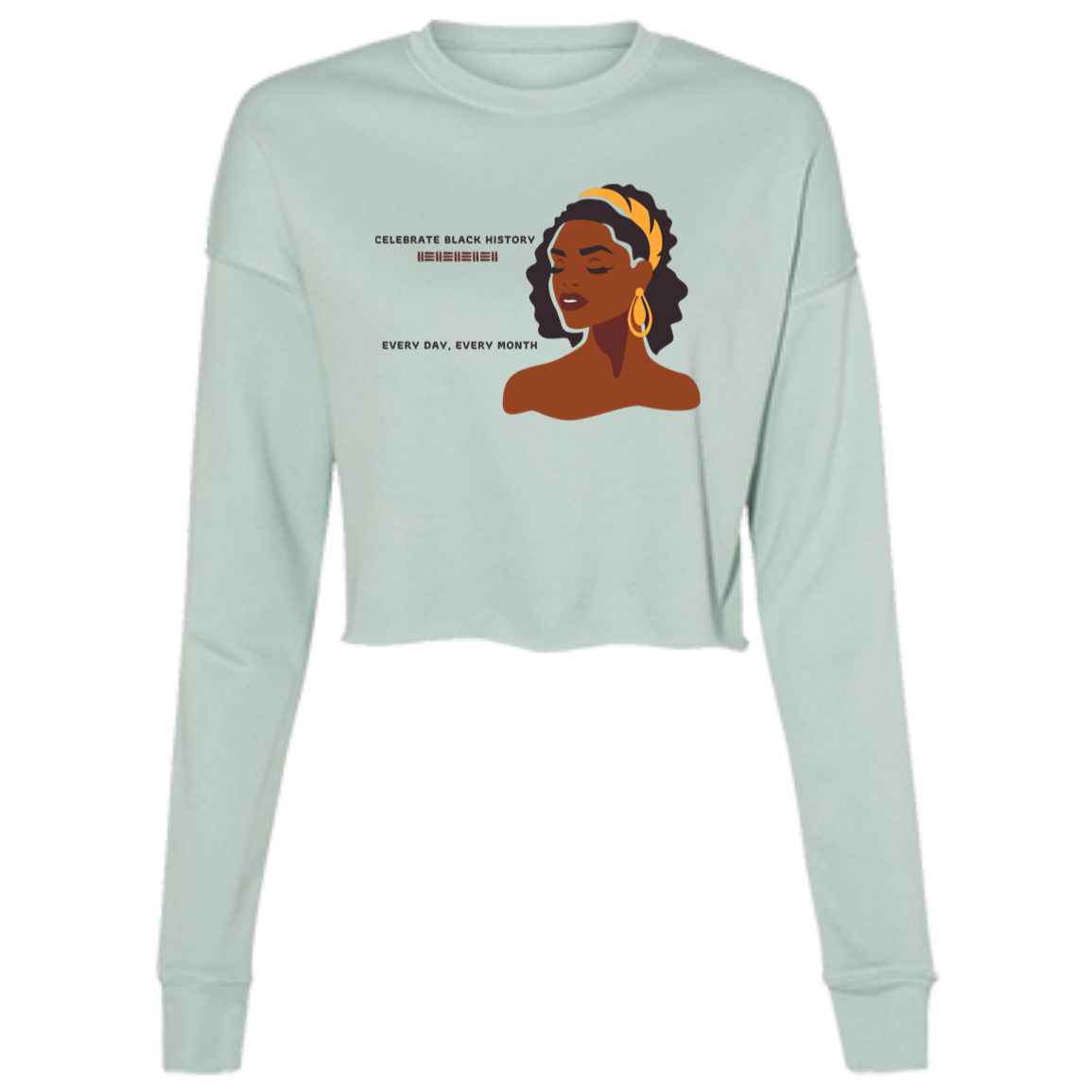 Ladies' Cropped Fleece Crew