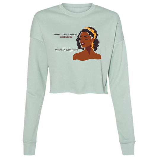 Ladies' Cropped Fleece Crew