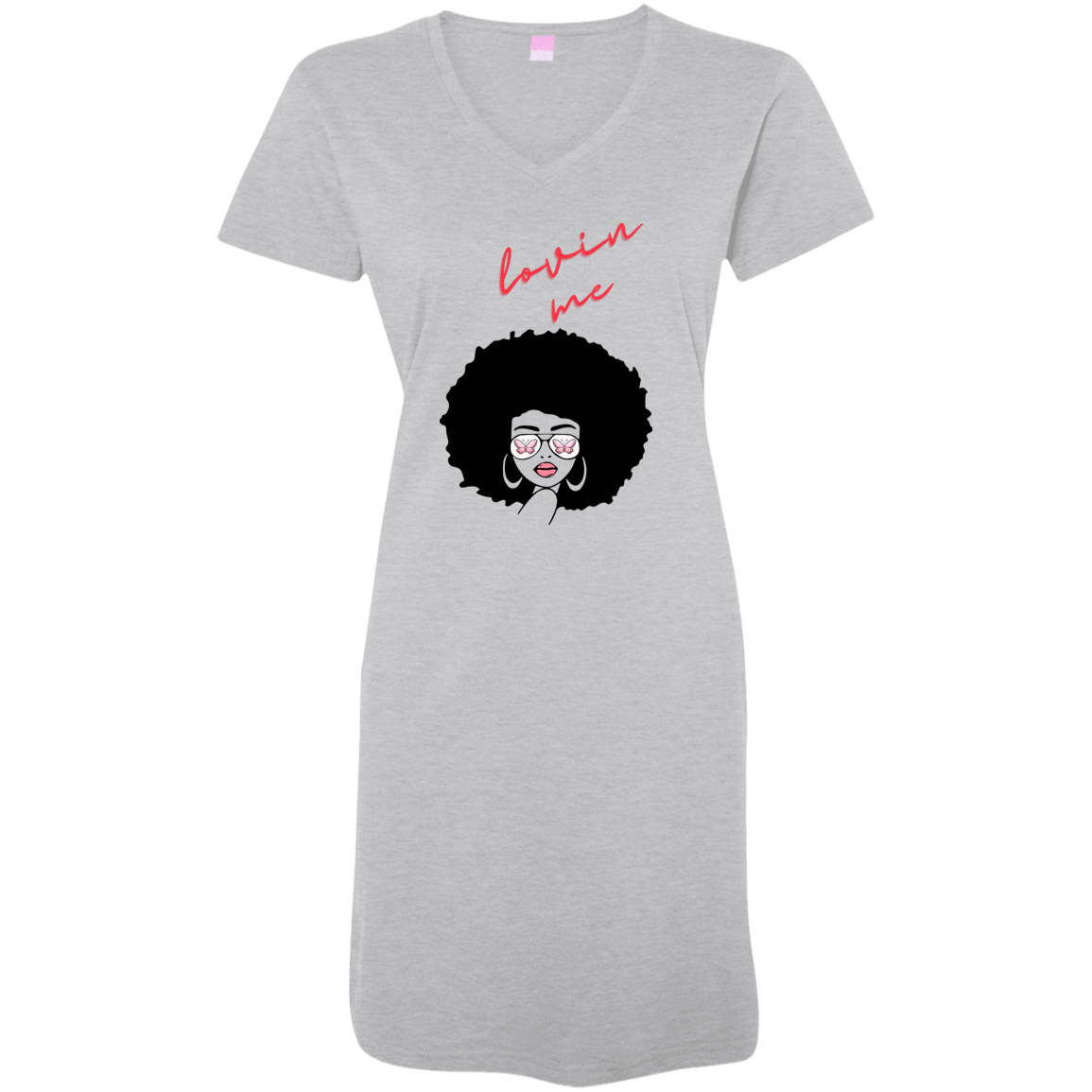 Ladies' V-Neck Fine Jersey Cover-Up
