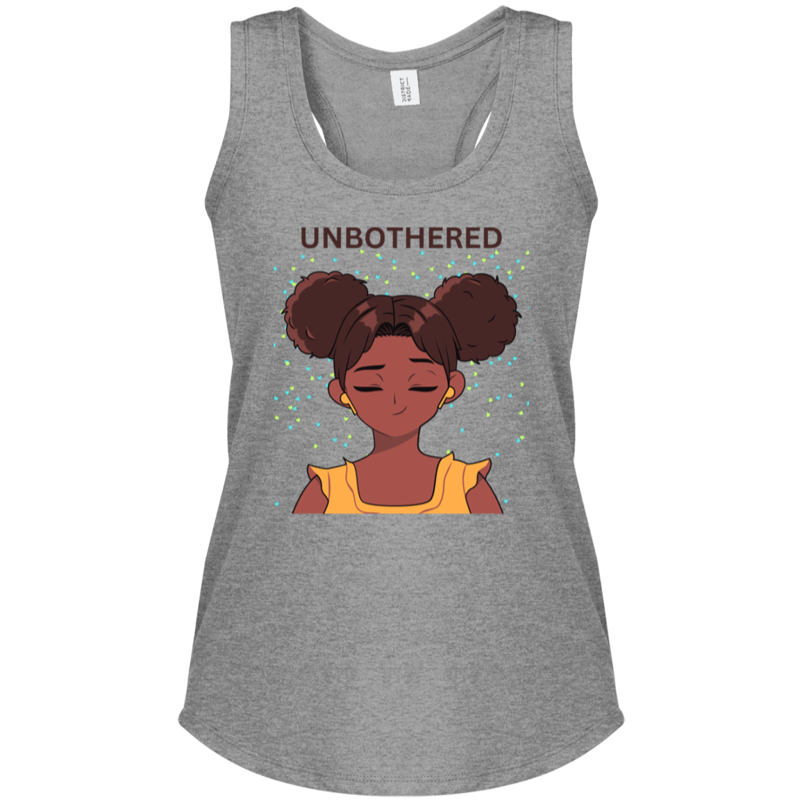 UNBOTHERED - Women's Perfect Tri Racerback Tank