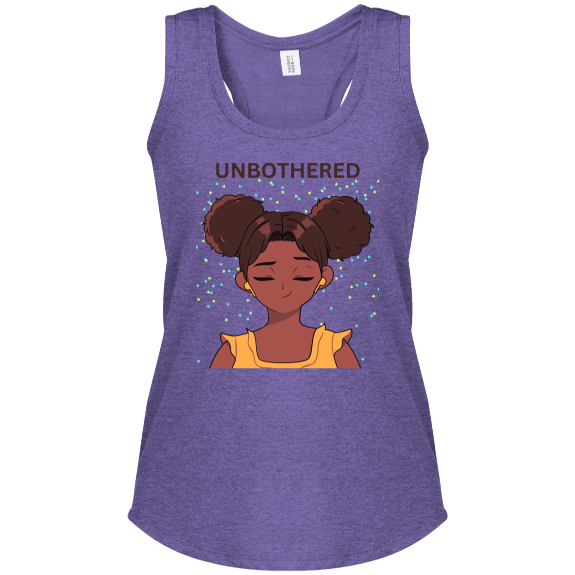 UNBOTHERED - Women's Perfect Tri Racerback Tank