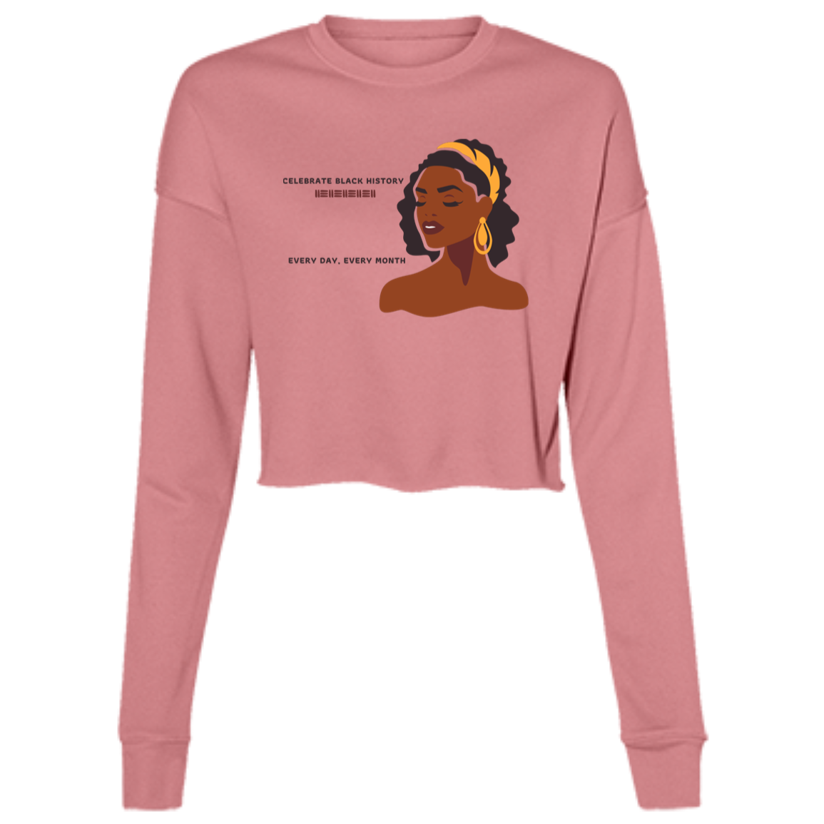 Ladies' Cropped Fleece Crew