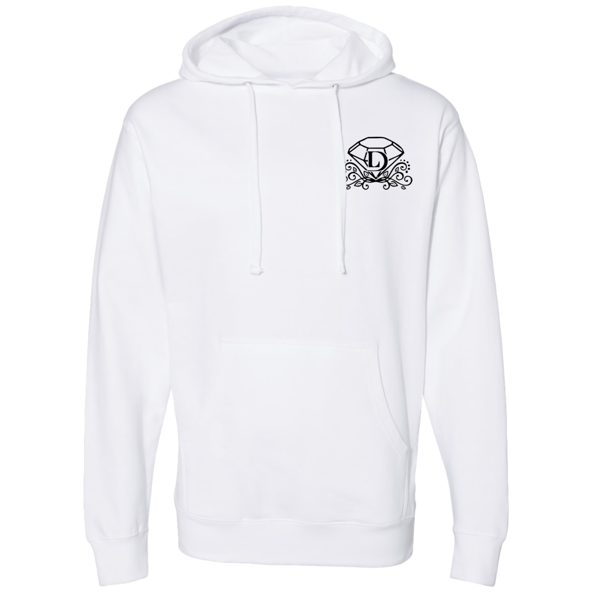 "Legenci Designs Logo" Fleece Hoodie