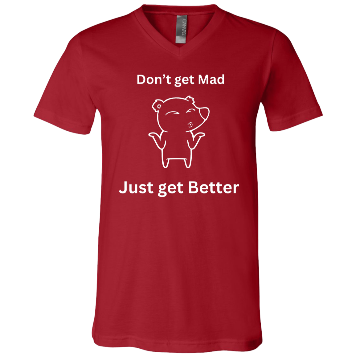 Unisex Short Sleeve V-neck Jersey with Graphics