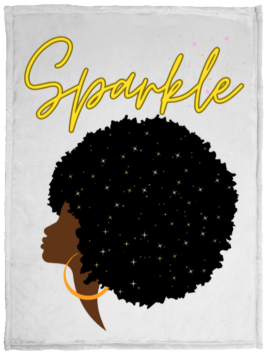 "Sparkle" Cozy Plush Fleece Blanket - 30x40
