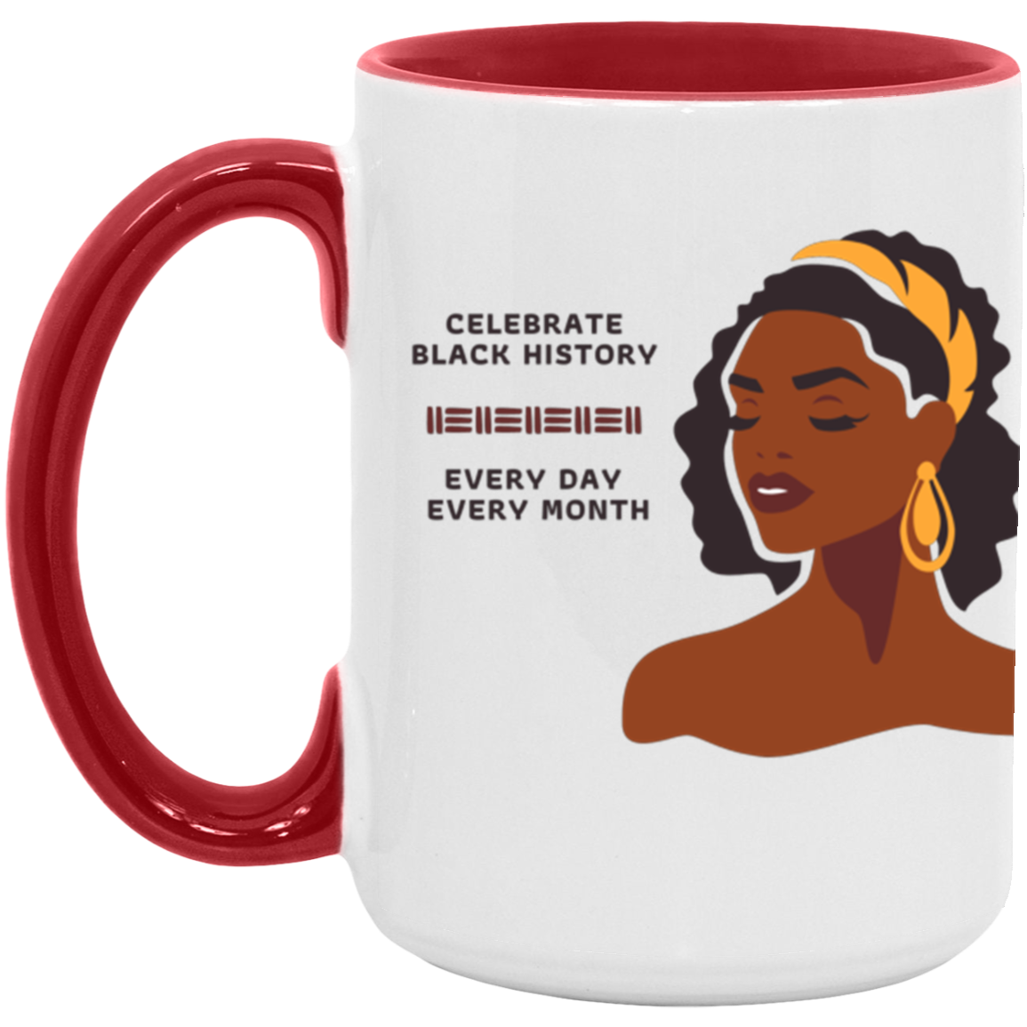 "Celebrate Black History" 15oz Accent Mug