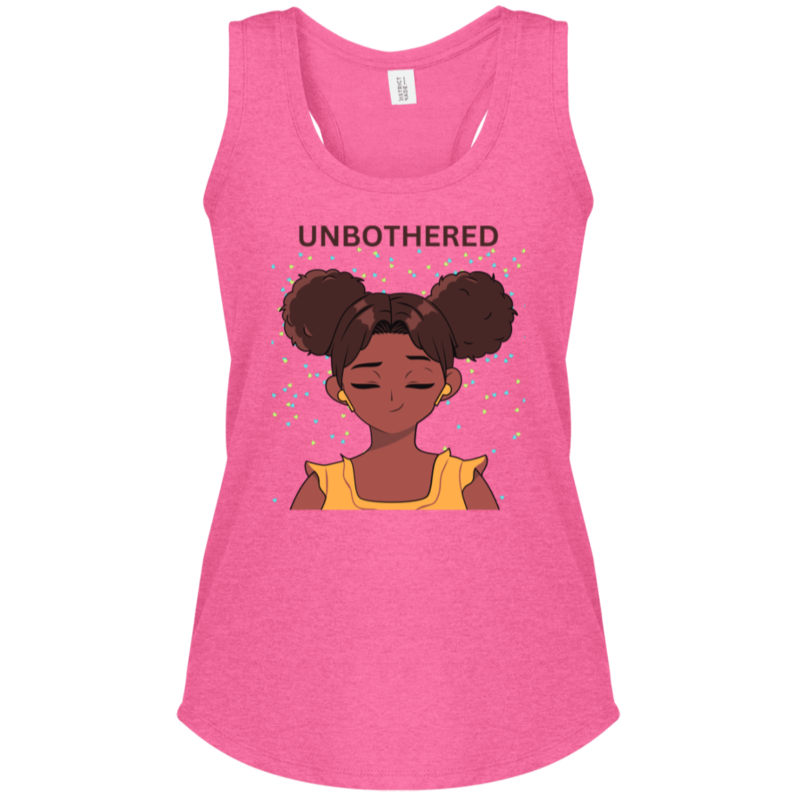 UNBOTHERED - Women's Perfect Tri Racerback Tank
