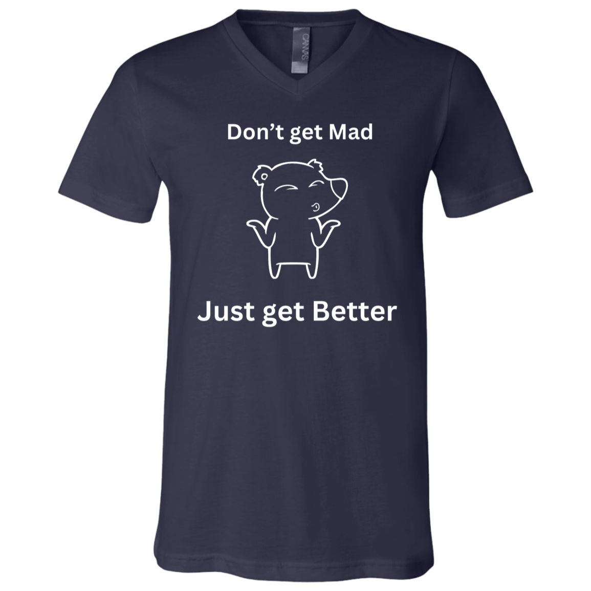 Unisex Short Sleeve V-neck Jersey with Graphics