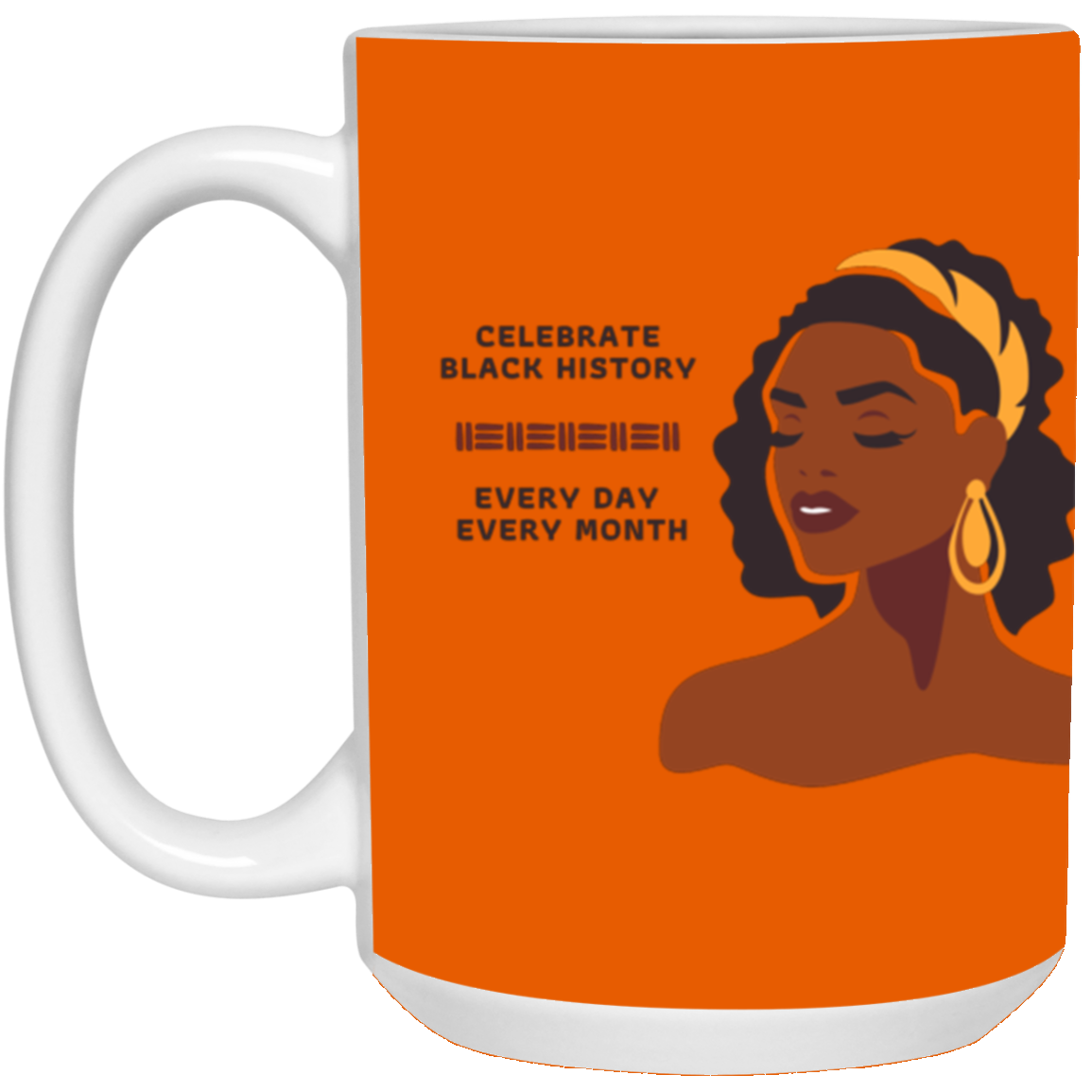 "Celebrate Black History" 15oz White Mug