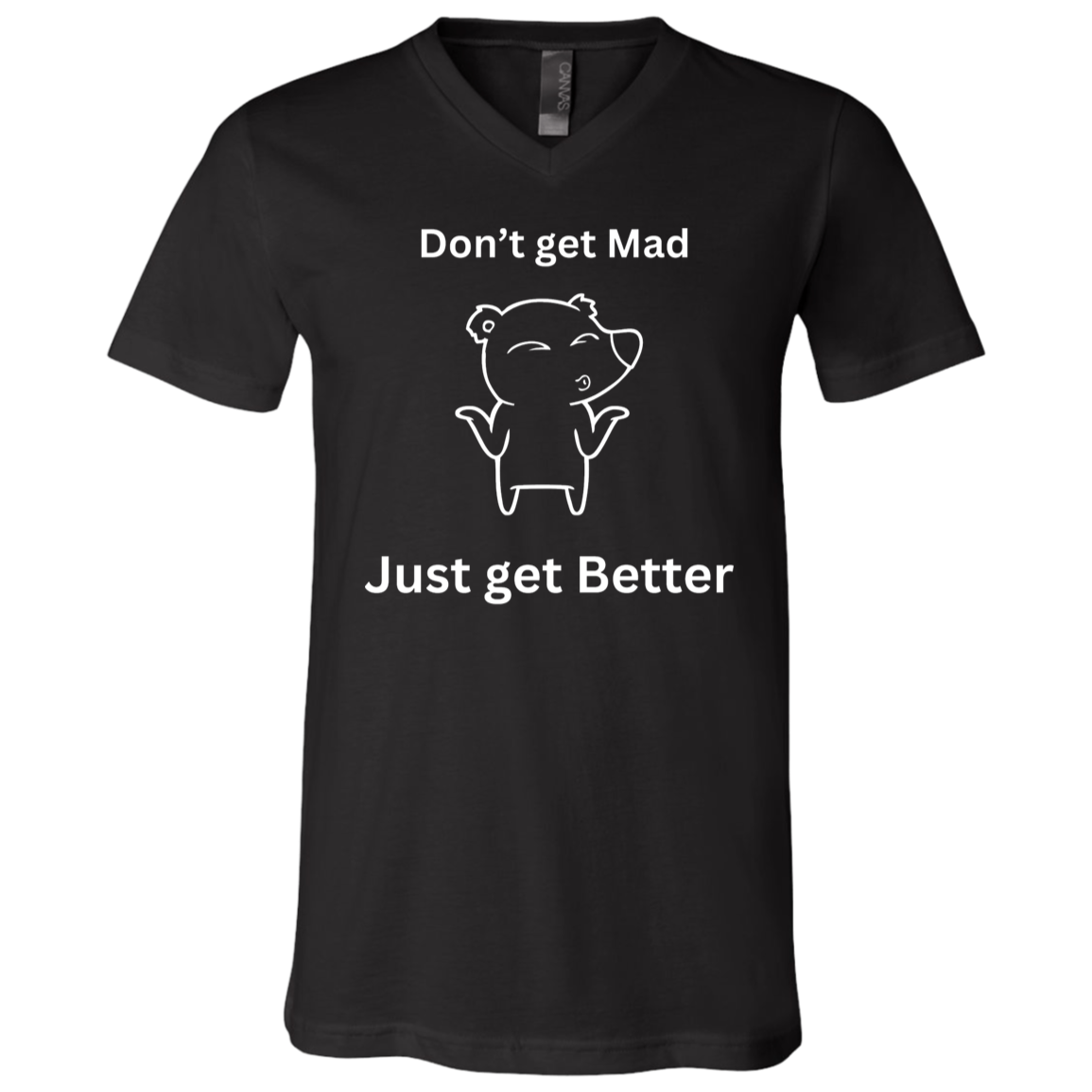Unisex Short Sleeve V-neck Jersey with Graphics