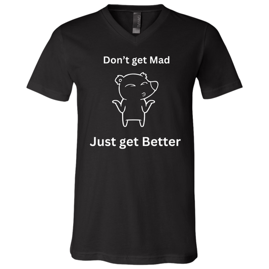 Unisex Short Sleeve V-neck Jersey with Graphics