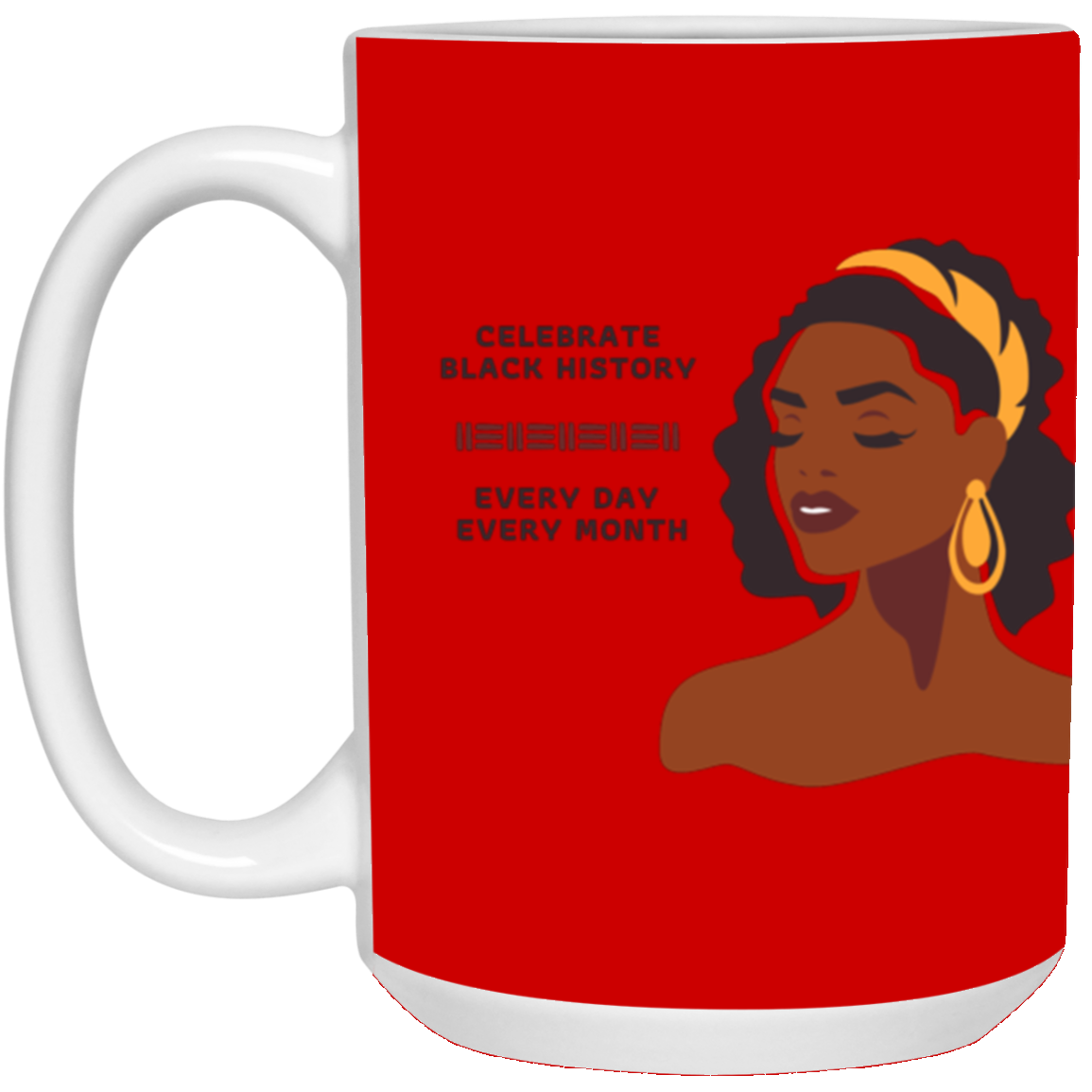 "Celebrate Black History" 15oz White Mug