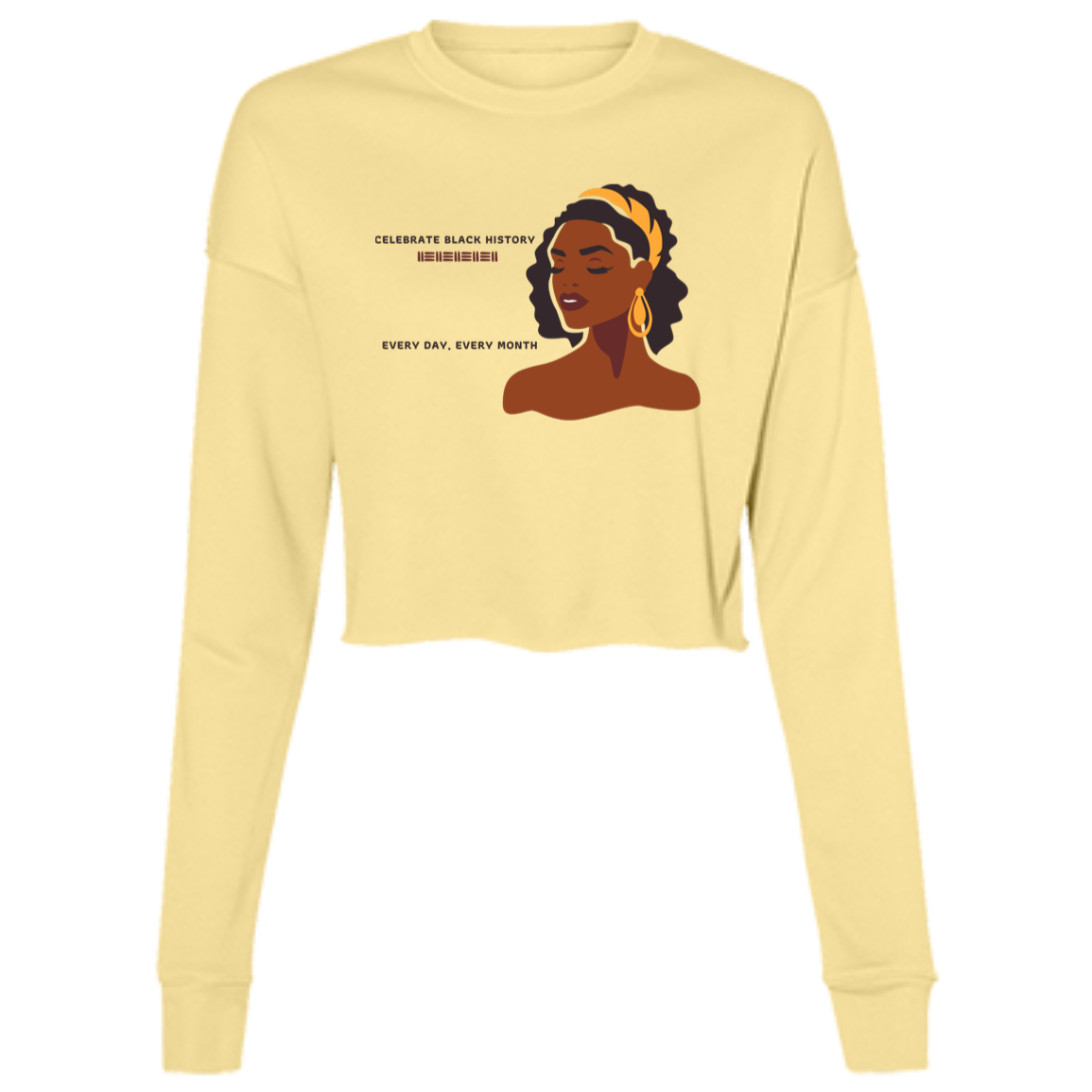 Ladies' Cropped Fleece Crew