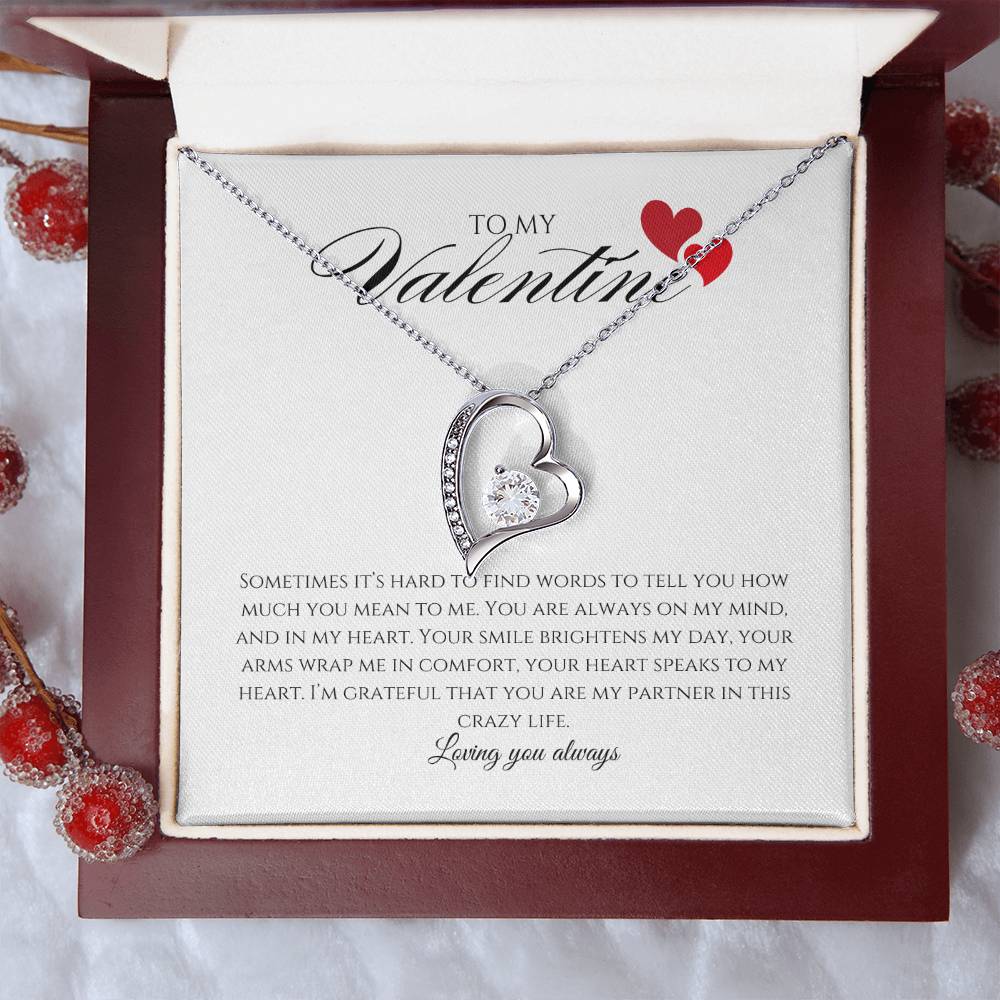 "Heart for My Heart" Forever Love Necklace