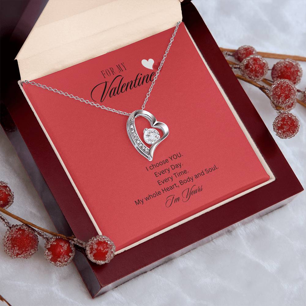 "I Choose YOU" Forever Love Necklace