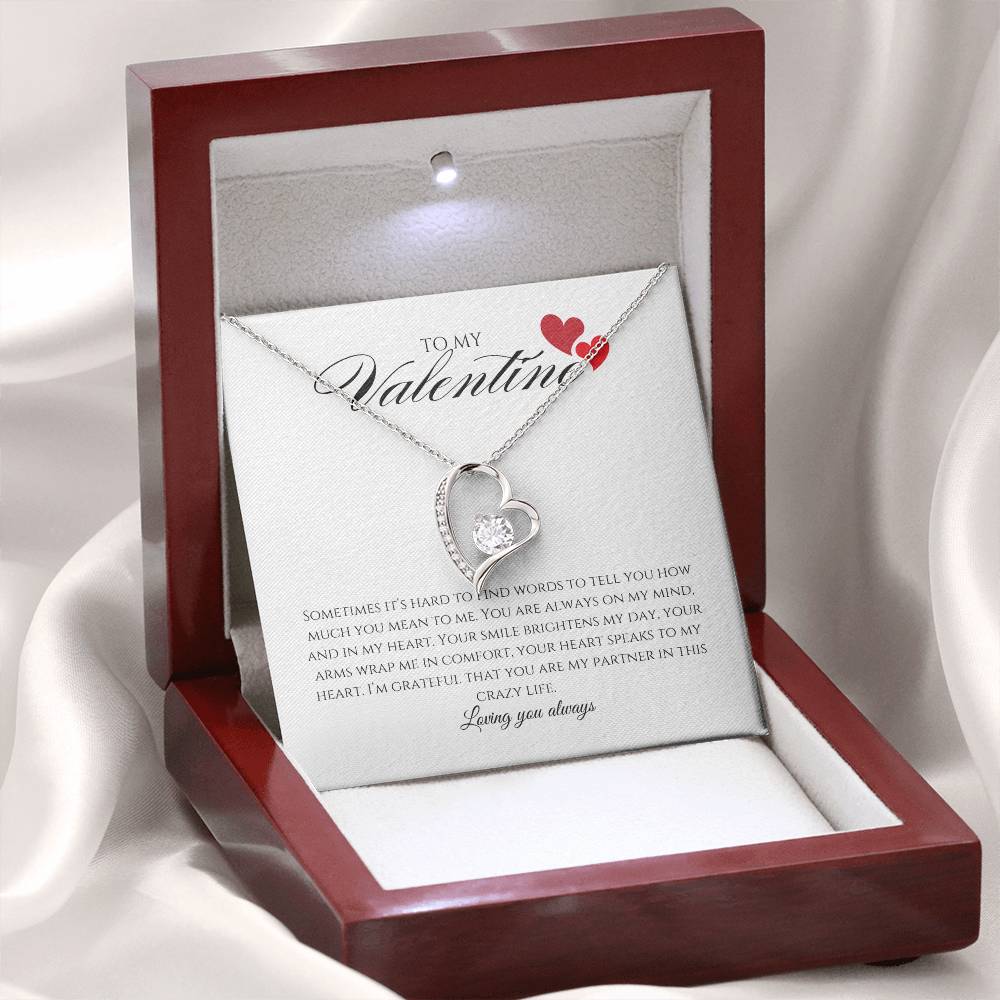 "Heart for My Heart" Forever Love Necklace