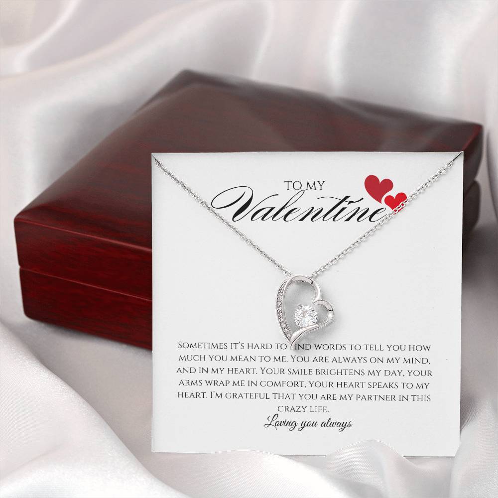 "Heart for My Heart" Forever Love Necklace