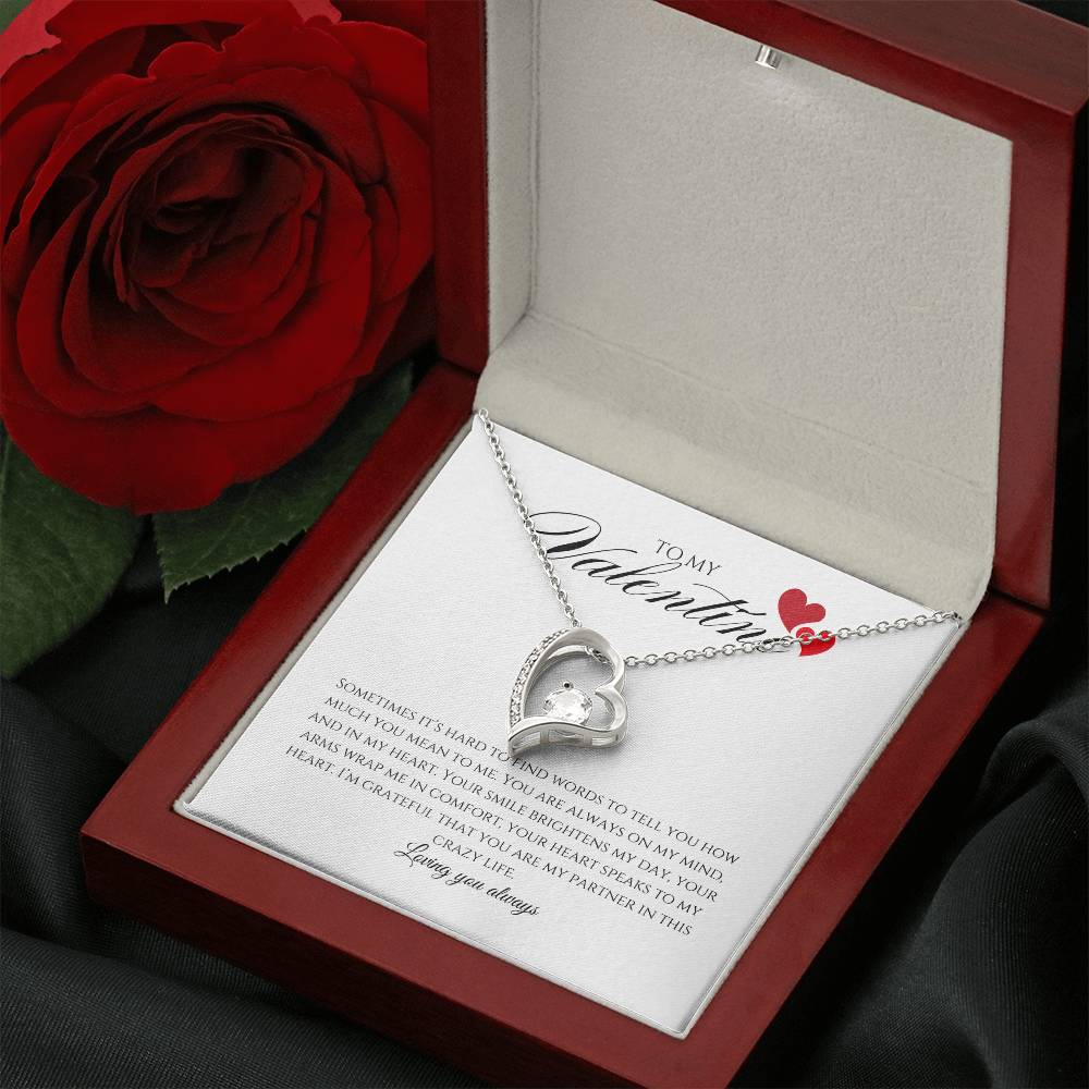 "Heart for My Heart" Forever Love Necklace