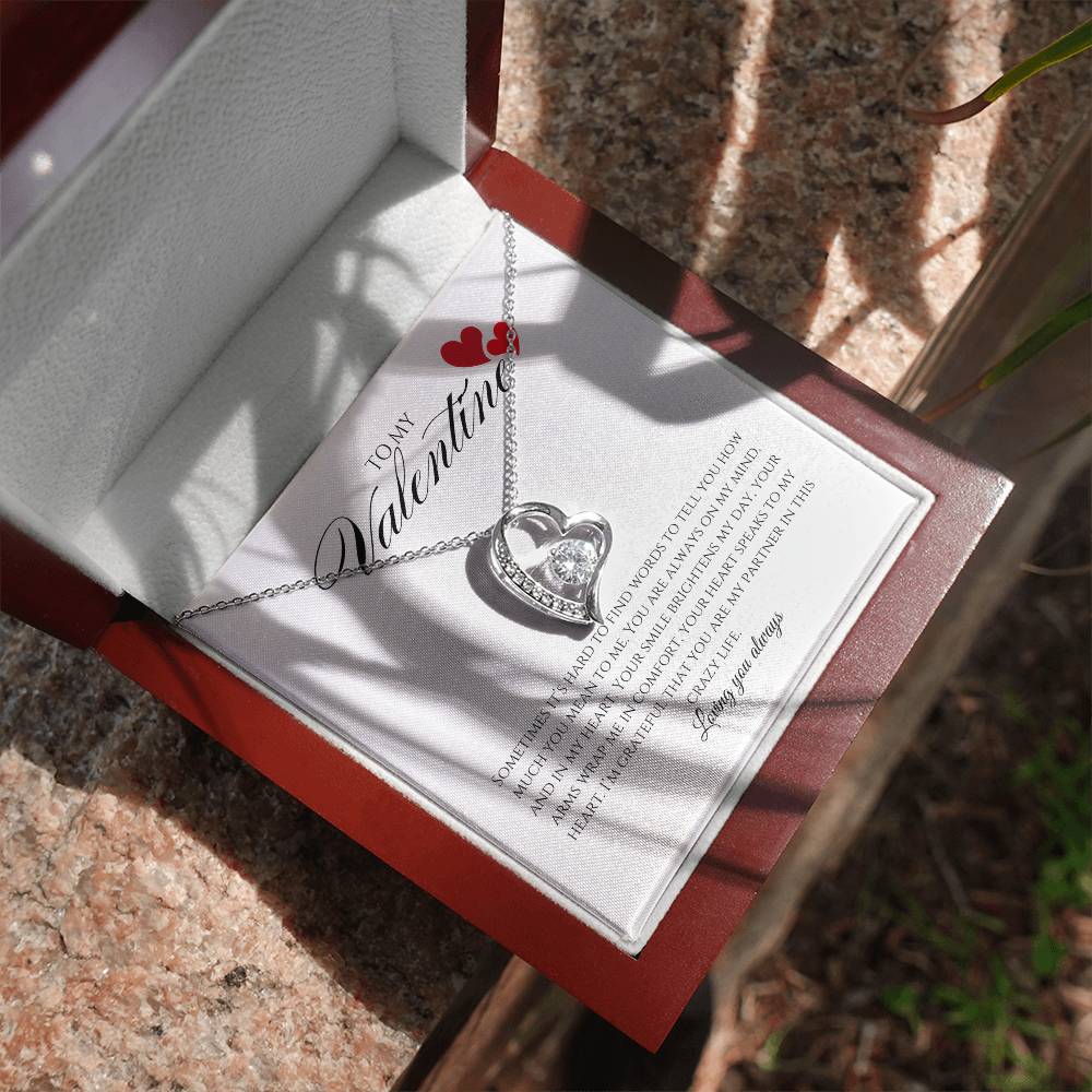 "Heart for My Heart" Forever Love Necklace