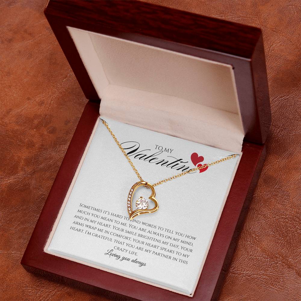 "Heart for My Heart" Forever Love Necklace