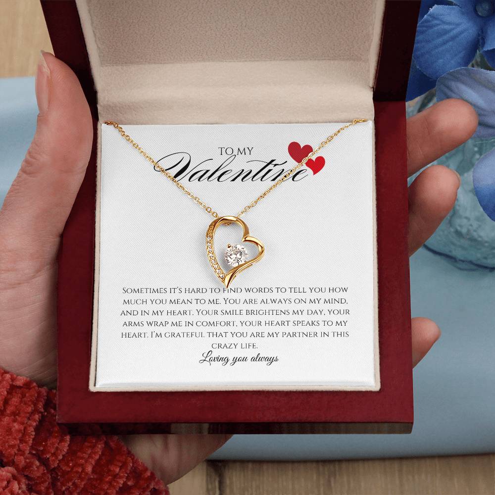 "Heart for My Heart" Forever Love Necklace