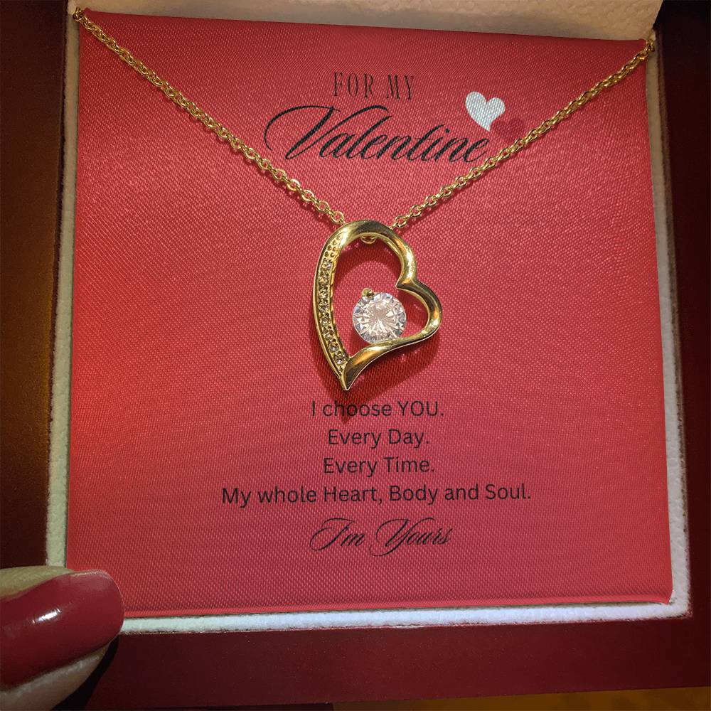 "I Choose YOU" Forever Love Necklace