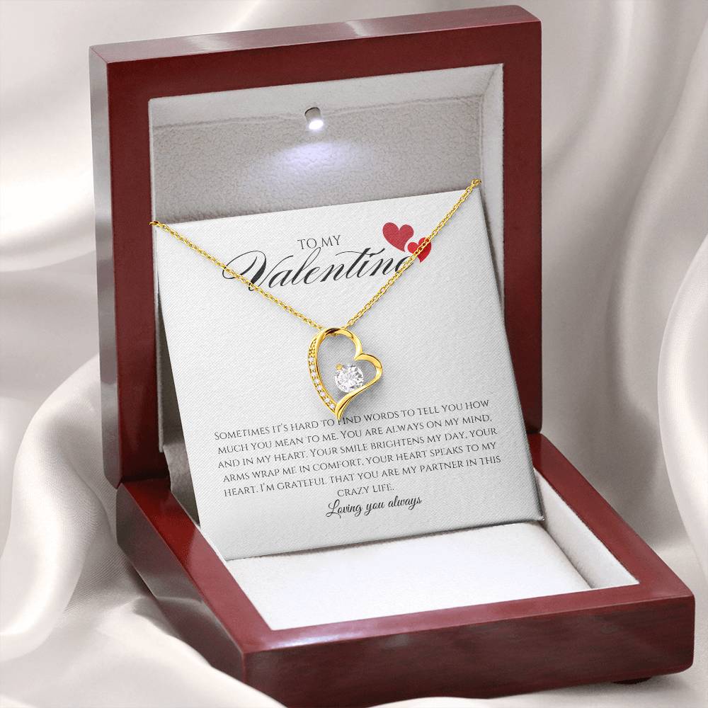 "Heart for My Heart" Forever Love Necklace