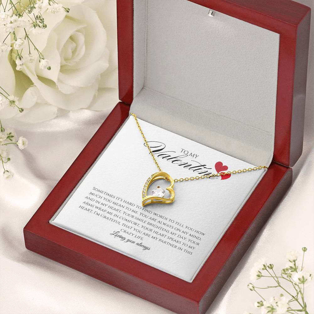 "Heart for My Heart" Forever Love Necklace