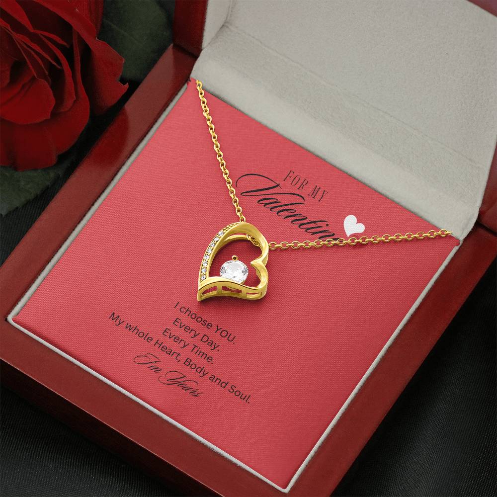 "I Choose YOU" Forever Love Necklace