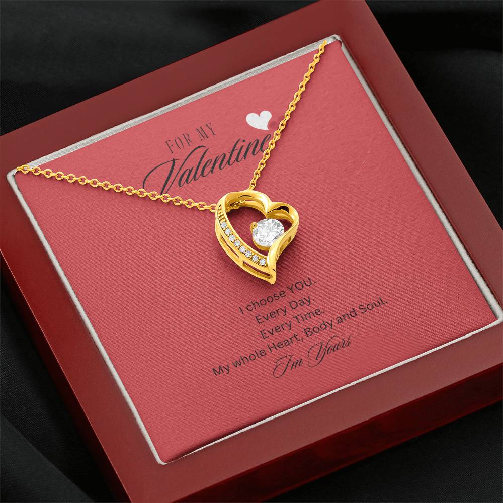 "I Choose YOU" Forever Love Necklace