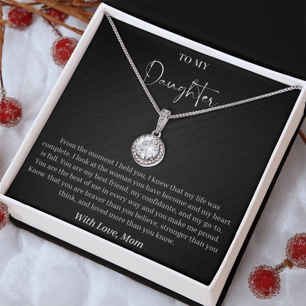 To My Daughter "The Best of Me" Hope Necklace