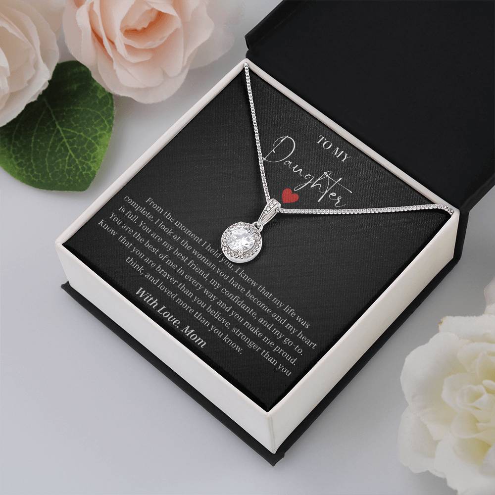 To My Daughter "You are the Best of Me" Eternal Hope Necklace