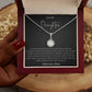 To My Daughter "The Best of Me" Hope Necklace