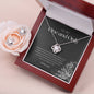 Love Knot "To My One & Only" Necklace and Earring Set