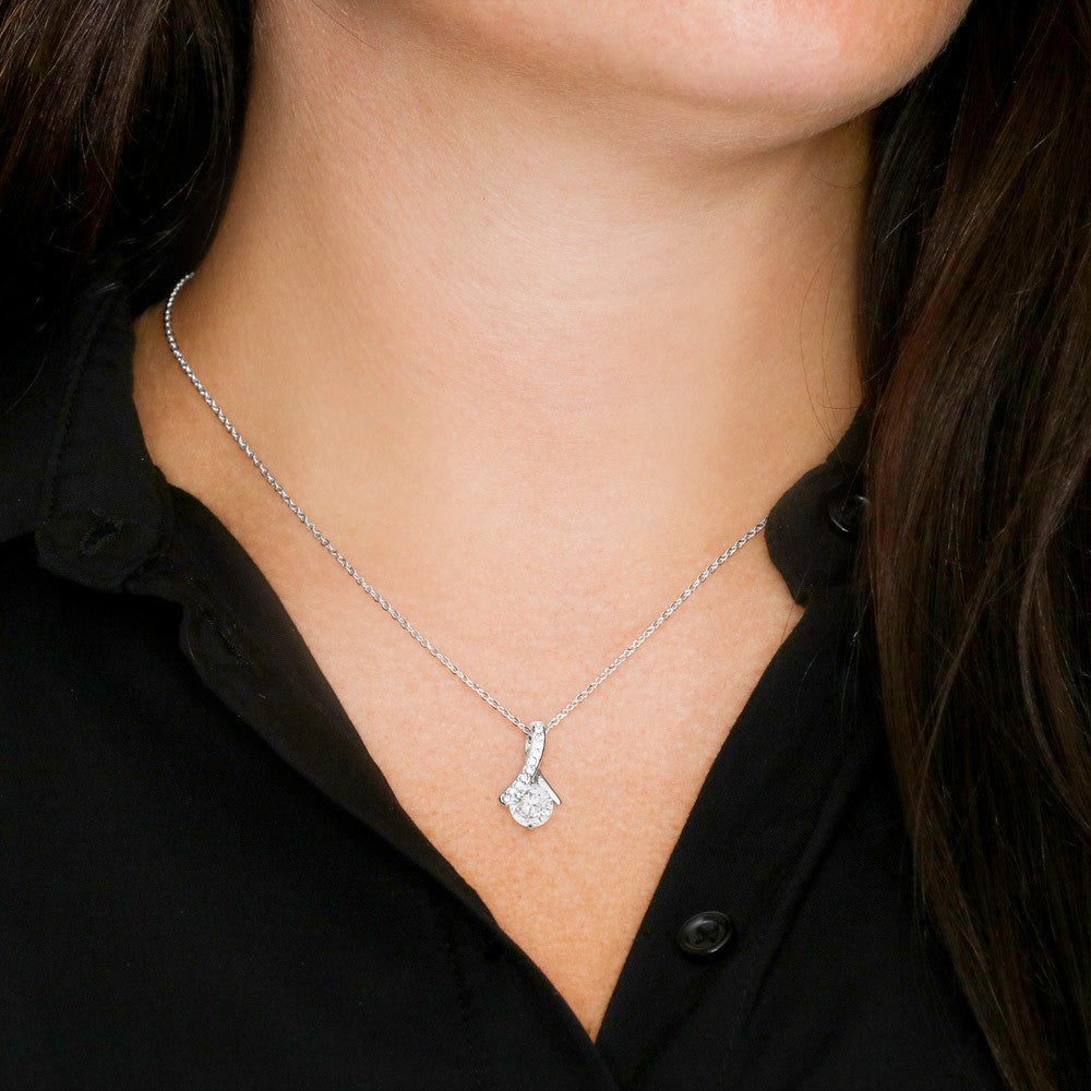 "To My Beautiful Granddaughter" Alluring Necklace