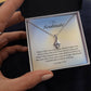 "To my Soulmate - I am Where I Belong" Alluring Beauty Necklace
