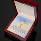 "To my Soulmate - I am Where I Belong" Alluring Beauty Necklace