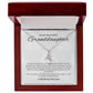 "To My Beautiful Granddaughter" Alluring Necklace