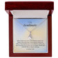 "To my Soulmate - I am Where I Belong" Alluring Beauty Necklace