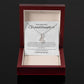 "To My Beautiful Granddaughter" Alluring Necklace