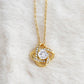 "Parents Heart and Joy" Love Knot Necklace